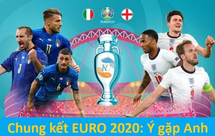 Chung kết EURO 2020: Ý gặp Anh