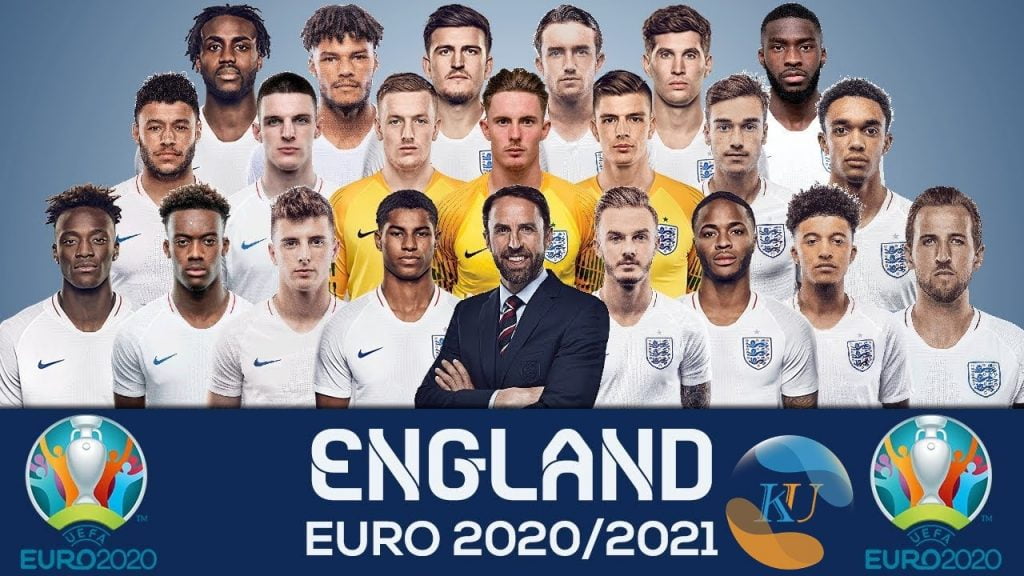 Đội tuyển Anh trước trận chung kết EURO 2020