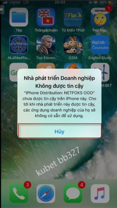 Tải app kubet mới nhất cho điện thoại iOS