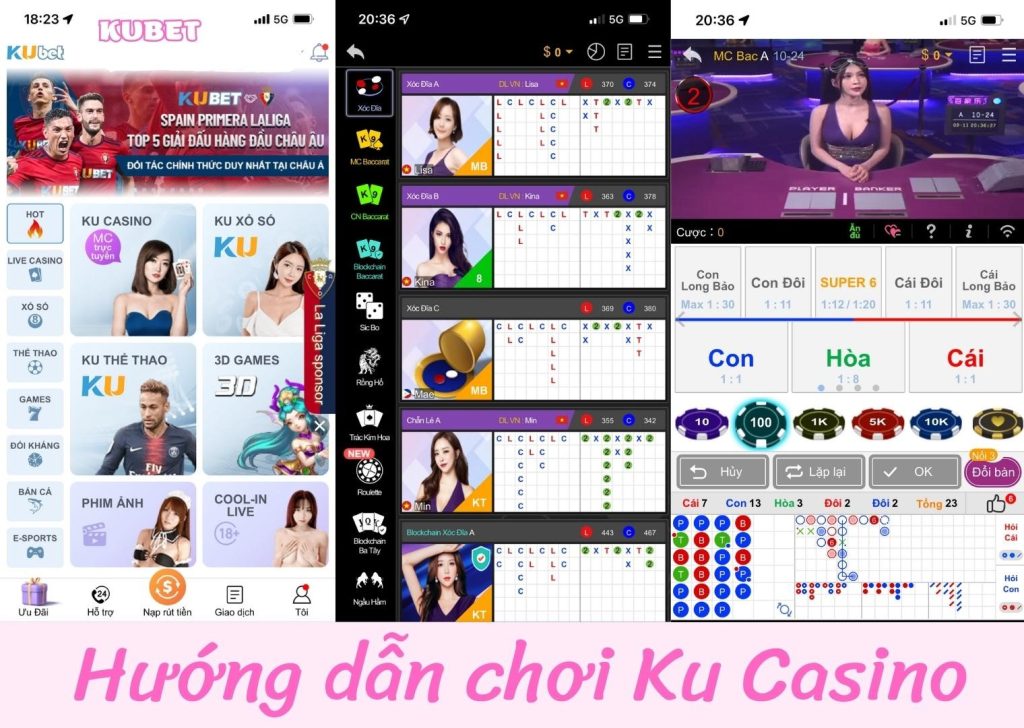 Cách chơi casino trực tuyến