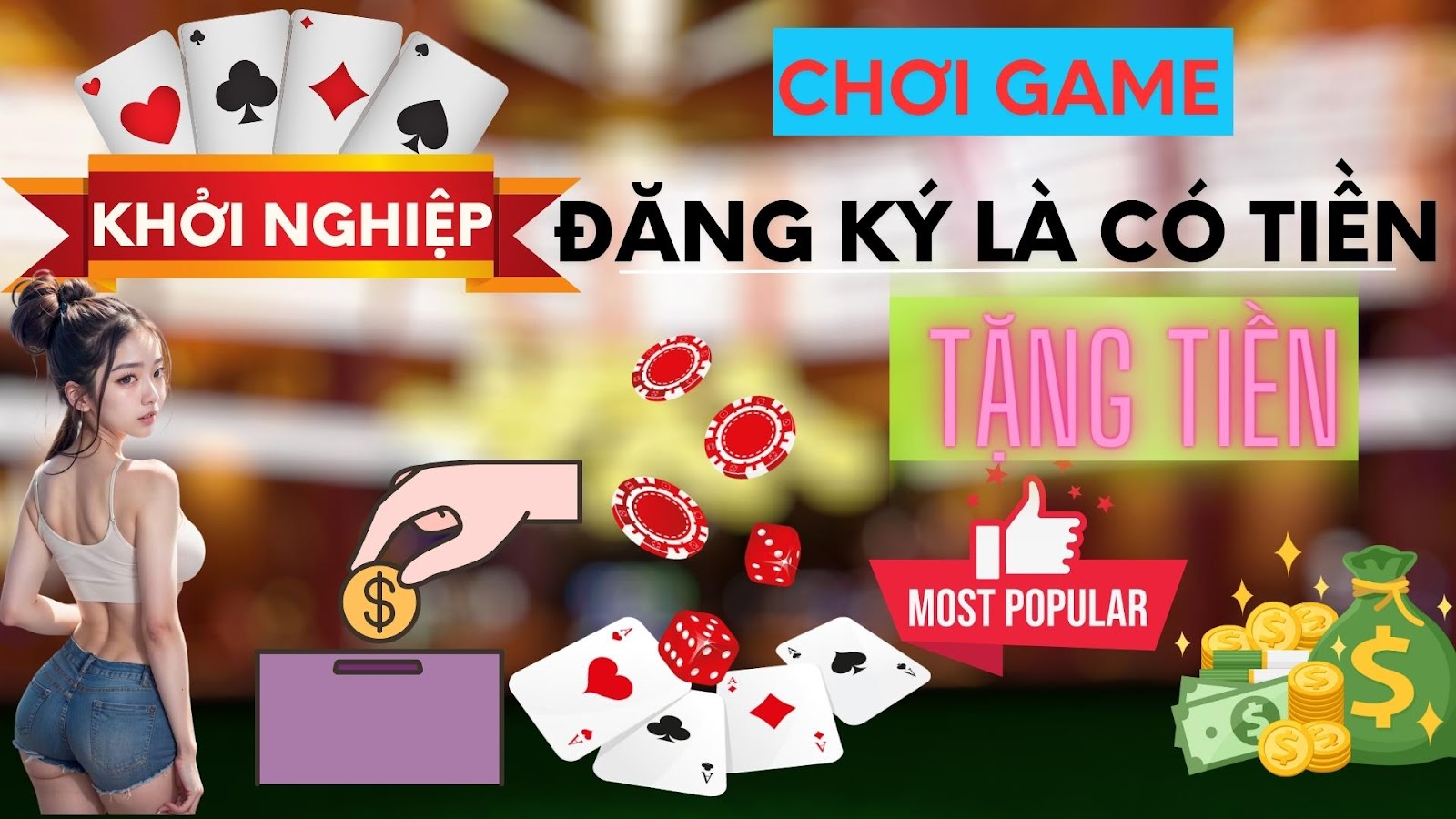 Game tặng tiền khởi nghiệp