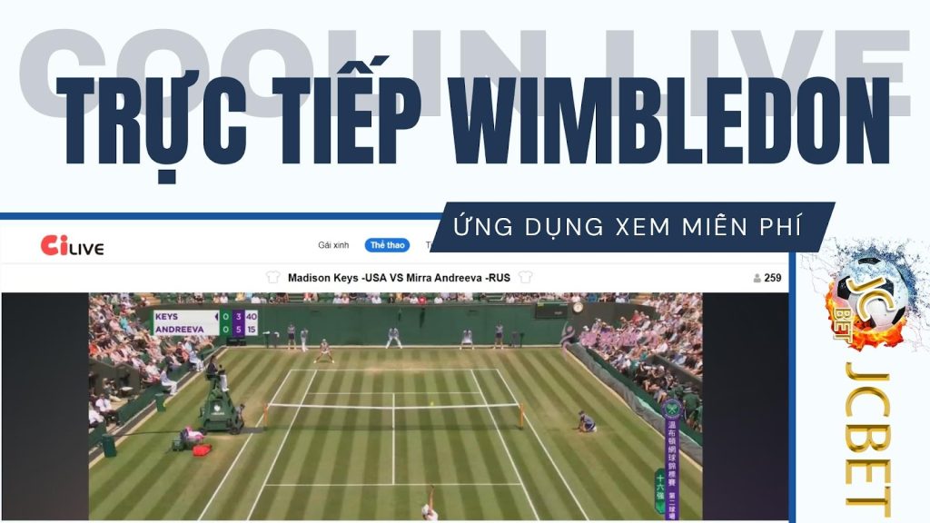 Trực tiếp Wimbledon 2023