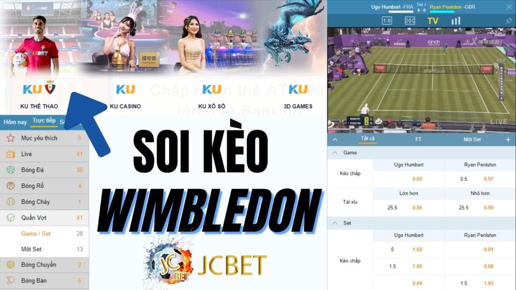 Trực tiếp Wimbledon 2023