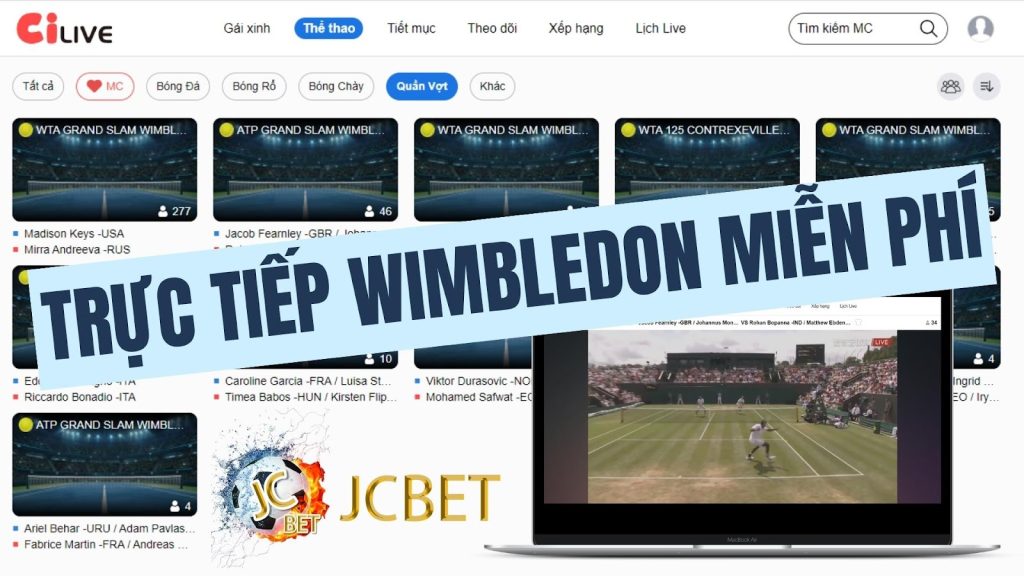 Trực tiếp Wimbledon 2023