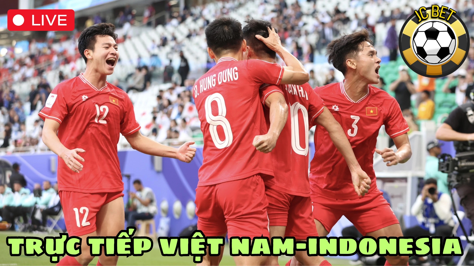 Trực tiếp việt nam-indonesia vòng loại world cup