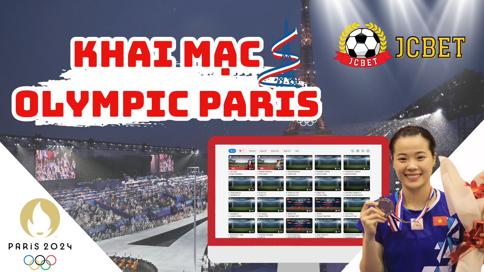 Khai mạc Olympic Paris